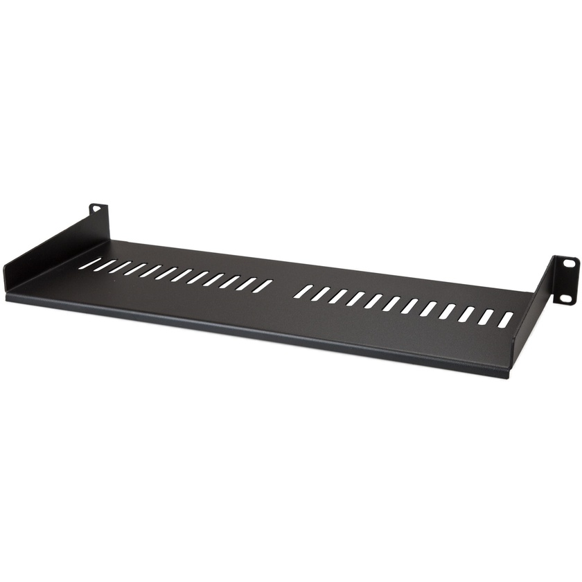 StarTech Vented 1U Rack Shelf - 7in Deep