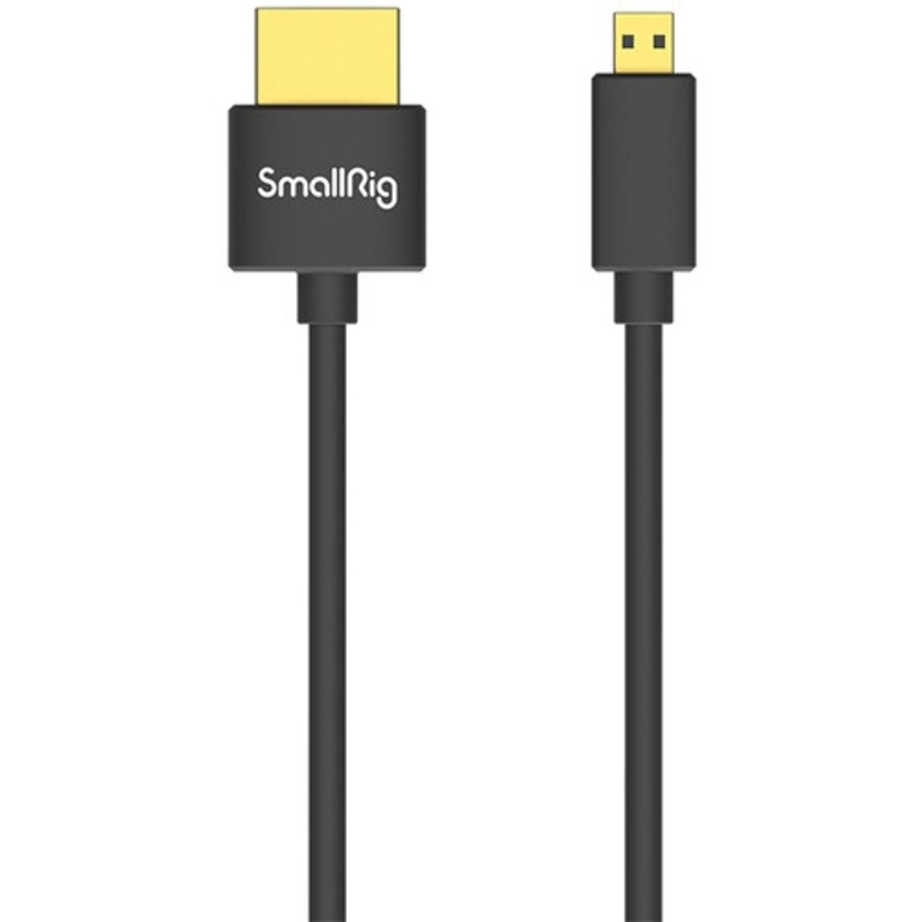 SmallRig Micro-HDMI to HDMI Cable (D to A, 55cm)