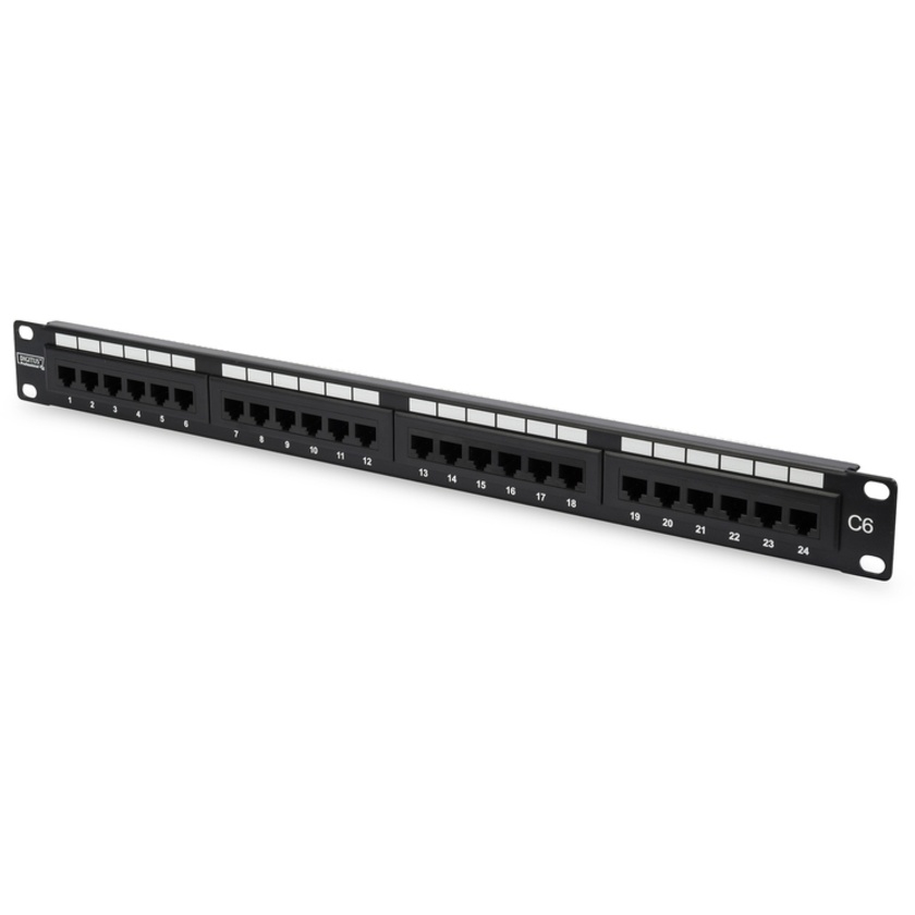 Digitus 24-Port CAT6 19" Patch Panel Unshielded