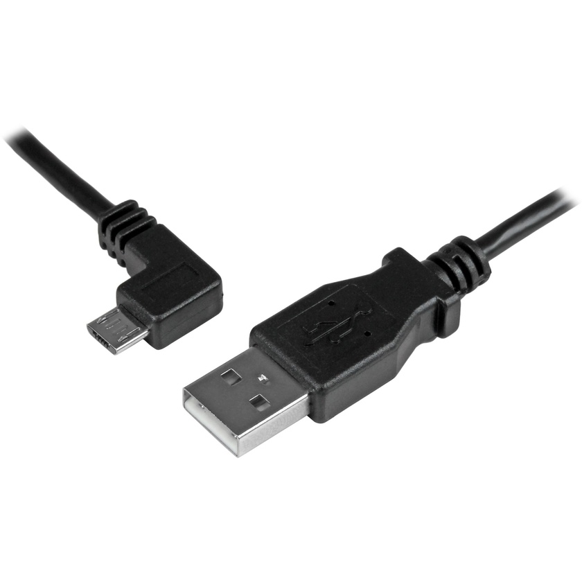 StarTech Left Angle Micro USB Cable - 24AWG (0.5m)