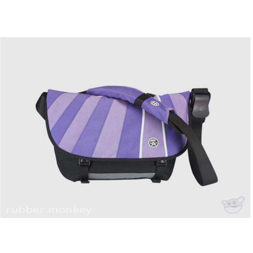 Crumpler The Barney Rustle Blanket - LE Black Purple and Light Purple