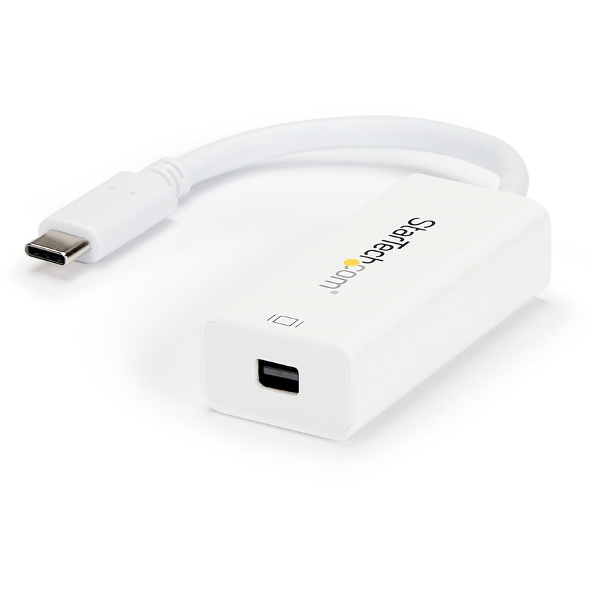 StarTech USB-C to Mini DisplayPort Adapter - 4K 60Hz (White)