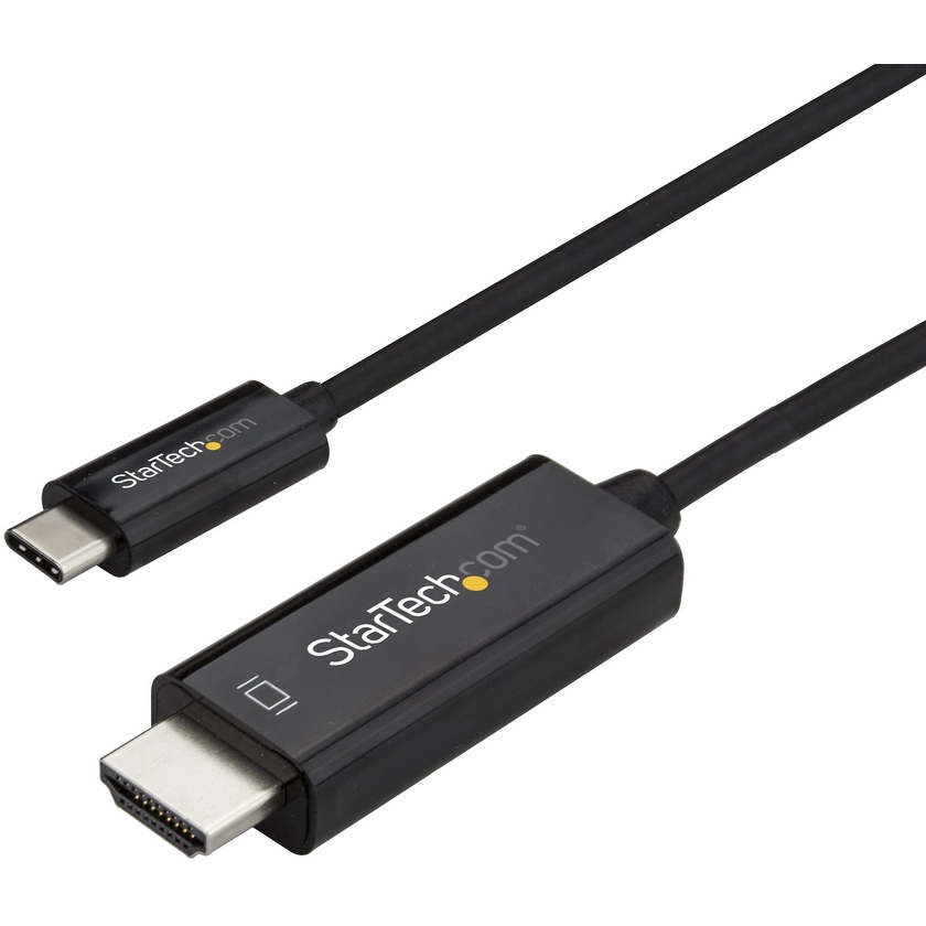 StarTech USB C to HDMI Cable 4K60Hz (1m, Black)