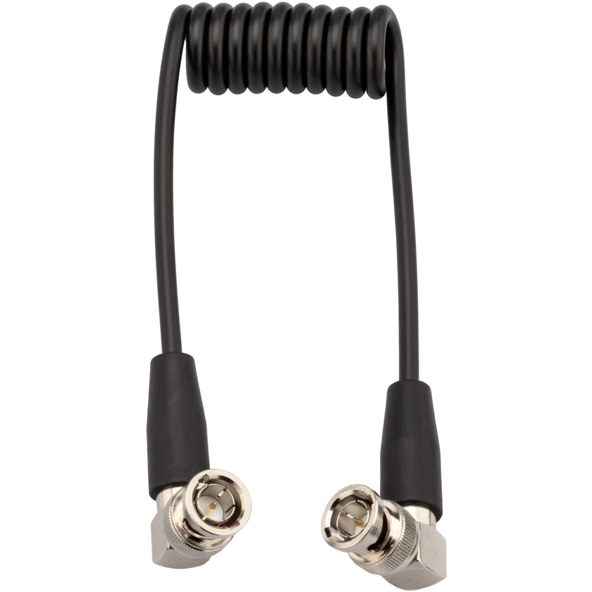 Elvid Coiled SDI Cable RG-179 (45cm Extended Length)