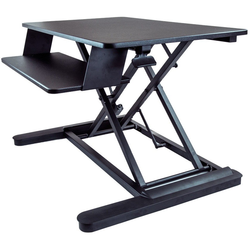 StarTech Sit Stand Desk Converter with Keyboard Tray - Large (90 x 54cm)