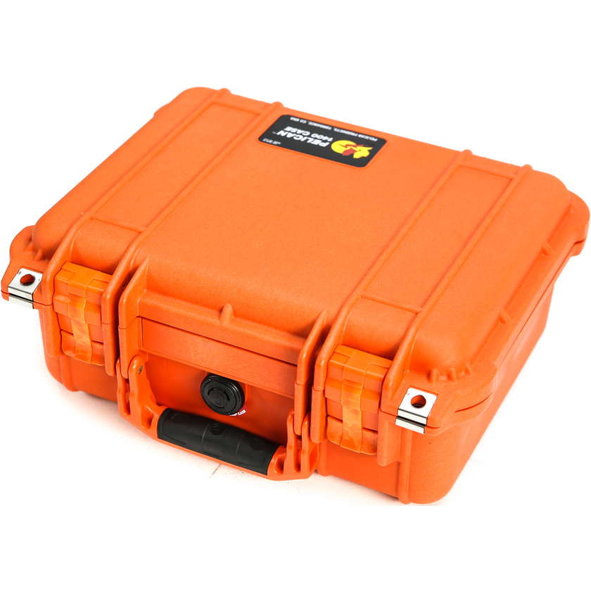 Pelican 1400 Case (Orange, with Foam)