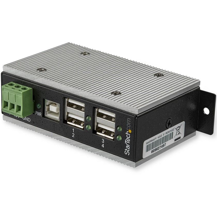 StarTech Industrial 4-Port USB 2.0 Hub