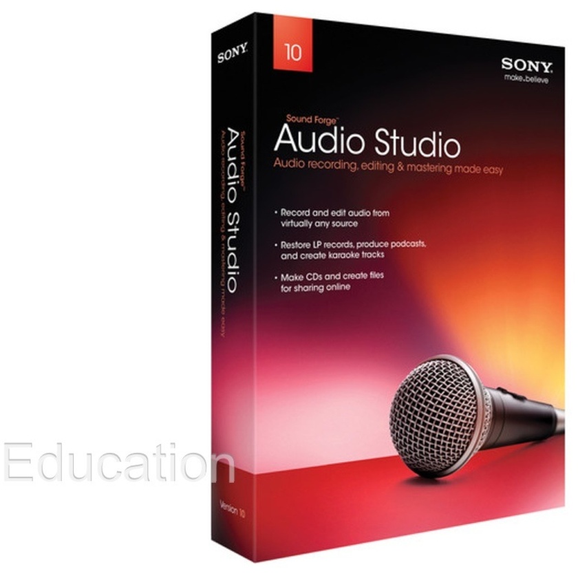 Sony Sound Forge Audio Studio 10 Site - School Wide