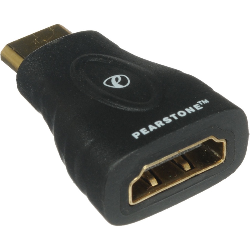 Pearstone HD-CSS2 HDMI Female to Mini HDMI Male Adapter