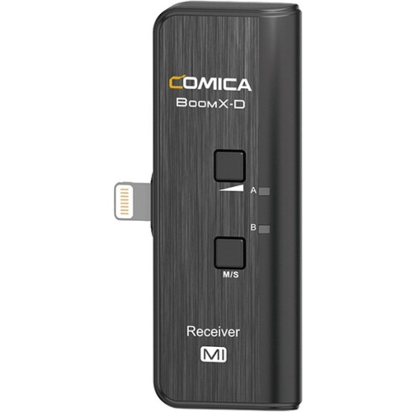 Comica Audio BoomX-D MI RX Dual-Channel Wireless Receiver for iOS Smartphones