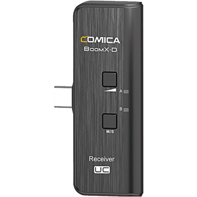 Comica Audio BoomX-D UC RX Dual-Channel Digital Wireless Receiver for Android Smartphones