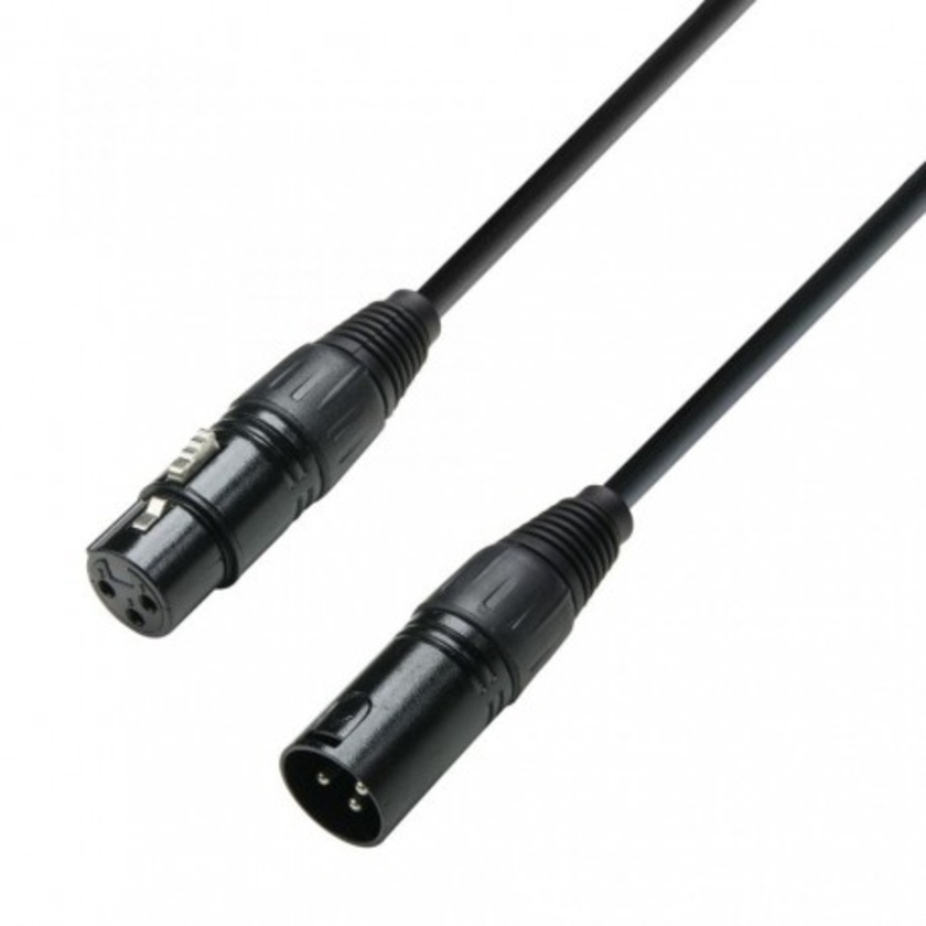 Adam Hall K3DMF0300 DMX Cable XLR Male to XLR Female (3m)
