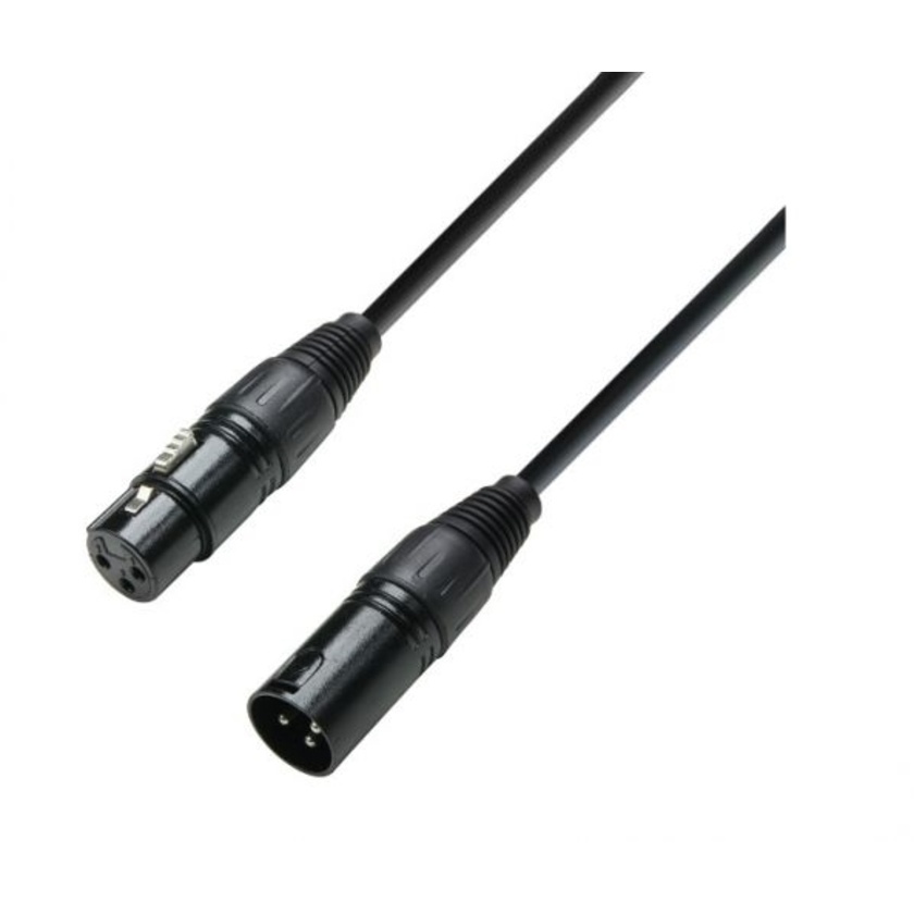 Adam Hall K3DMF0150 DMX Cable XLR Male to XLR Female (1.5m)