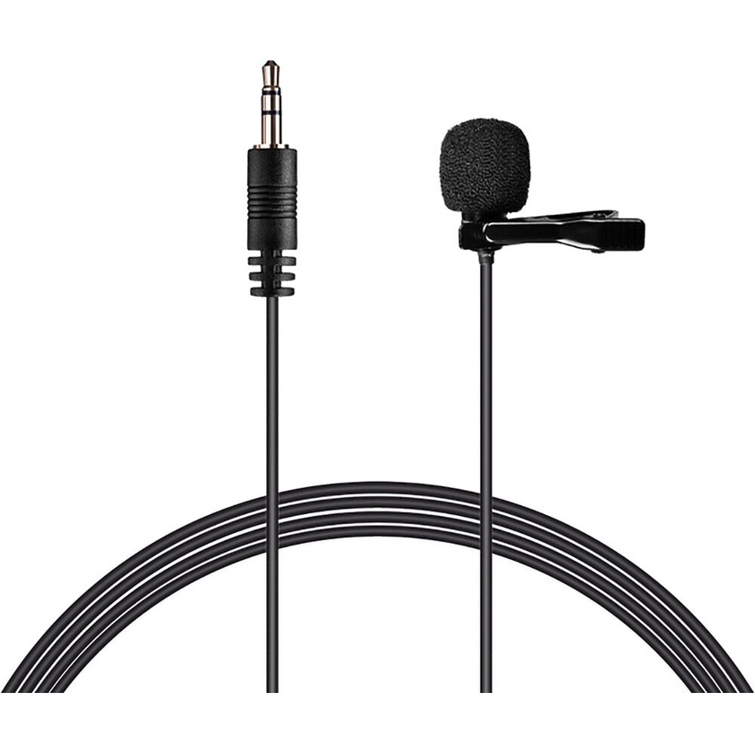 Comica Audio CVM-V01CP Omnidirectional Lavalier Microphone for Mirrorless/DSLR (2.5m Cable)
