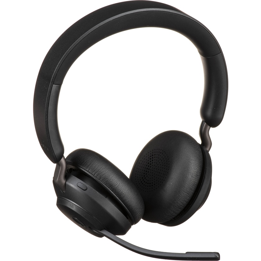 Jabra Evolve2 65 Stereo Wireless On-Ear Headset with Stand (Unified Communication, USB Type-C)