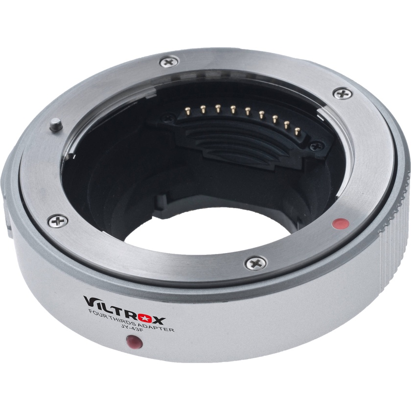 Viltrox Autofocus Adapter for Four Thirds-Mount Lens to Select MFT Cameras (Silver)