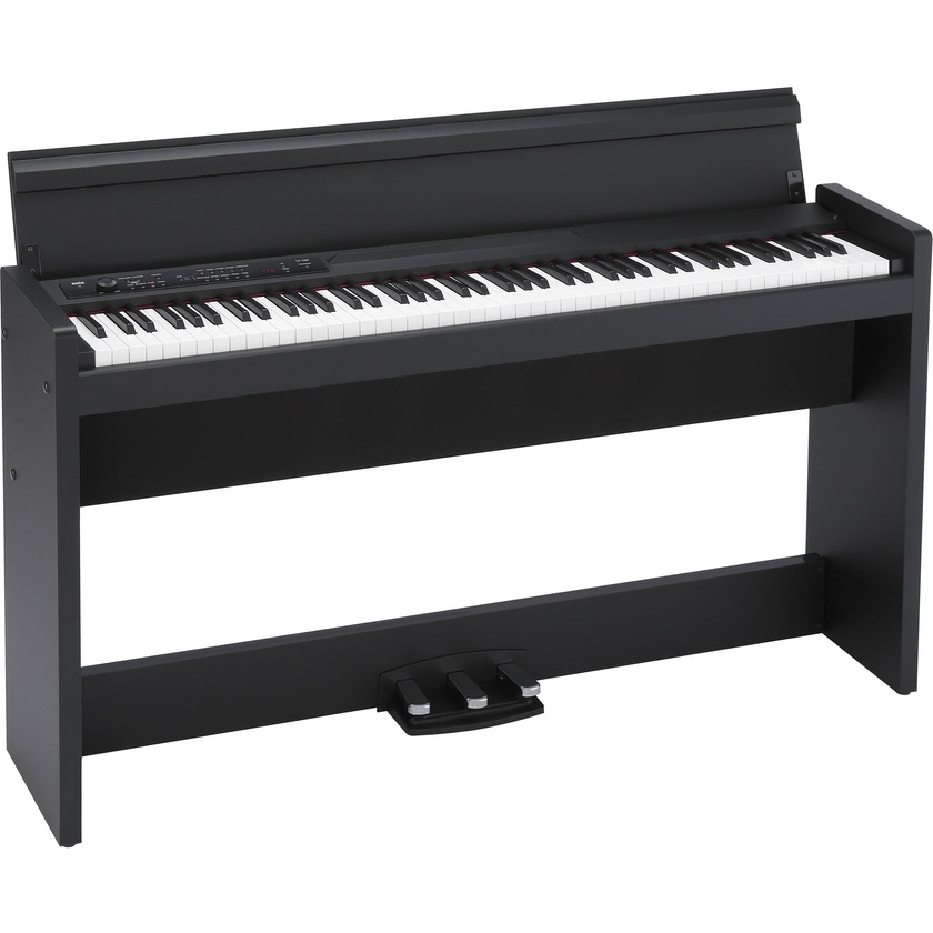 Korg LP-380U 88-Key Slim Digital Piano with Speakers (Black)
