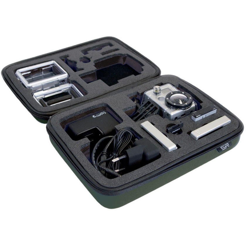 SP POV Case small - GoPro Edition Olive
