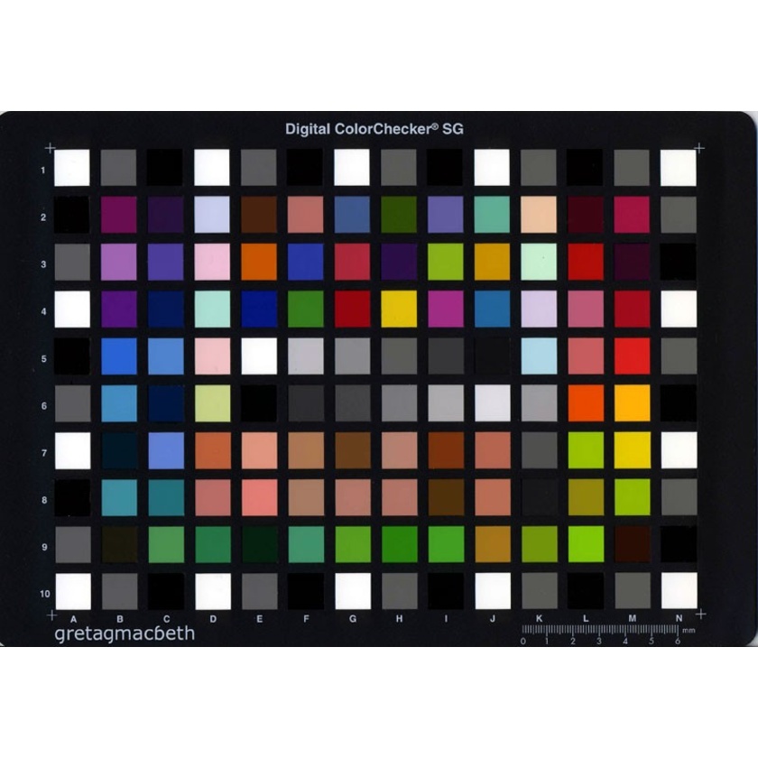 X-Rite Digital ColorChecker SG Card