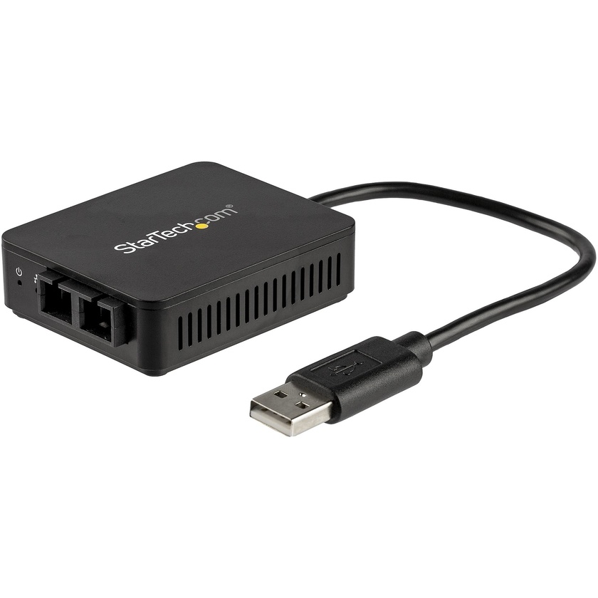 Startech USB to Fiber Optic Converter - 100Mbps - USB 2.0 to Fiber Network Adapter