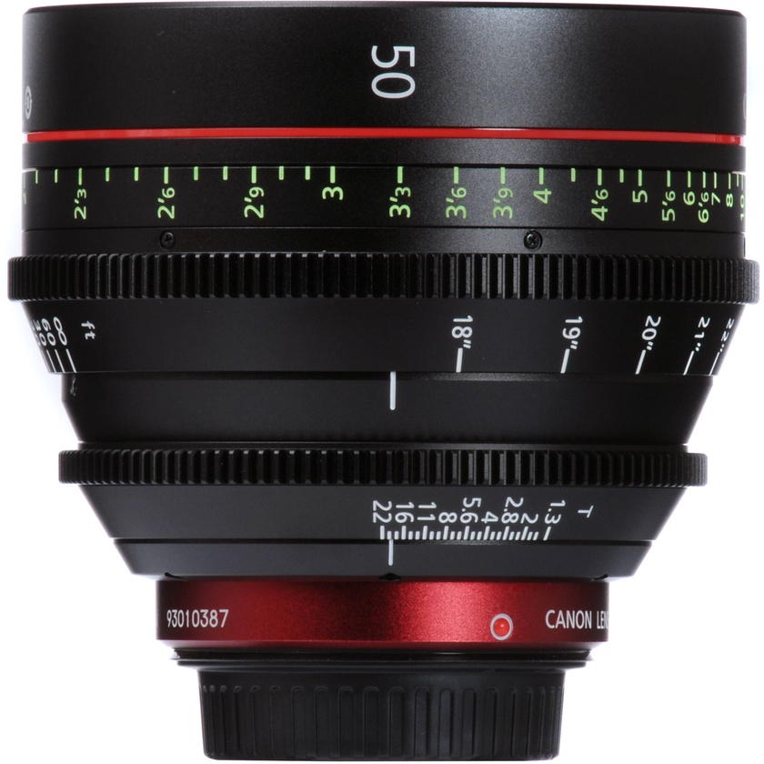 Canon CN-E 50mm T1.3 L F Cine Lens