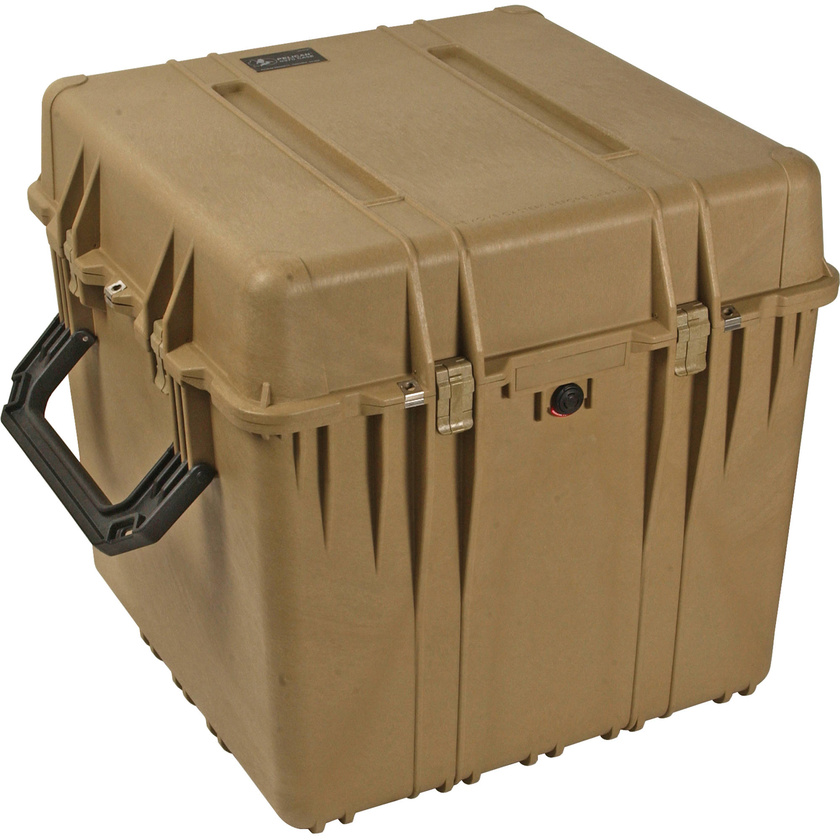 Pelican 0370 Cube Case without Foam (Desert Tan)