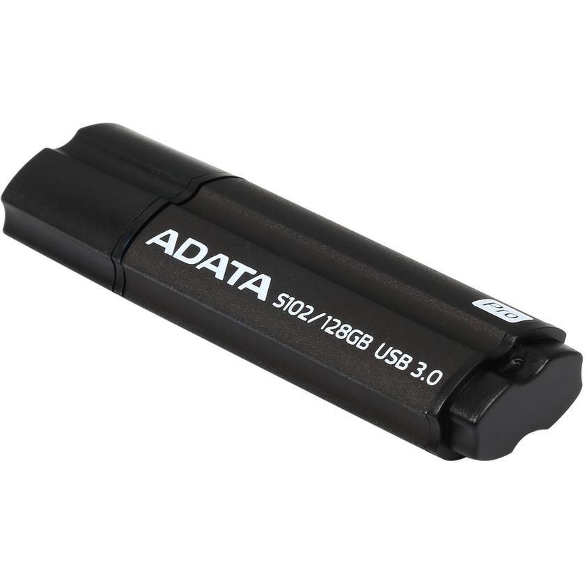 ADATA S102 Pro Advanced USB 3.2 Flash Drive (128GB, Grey)