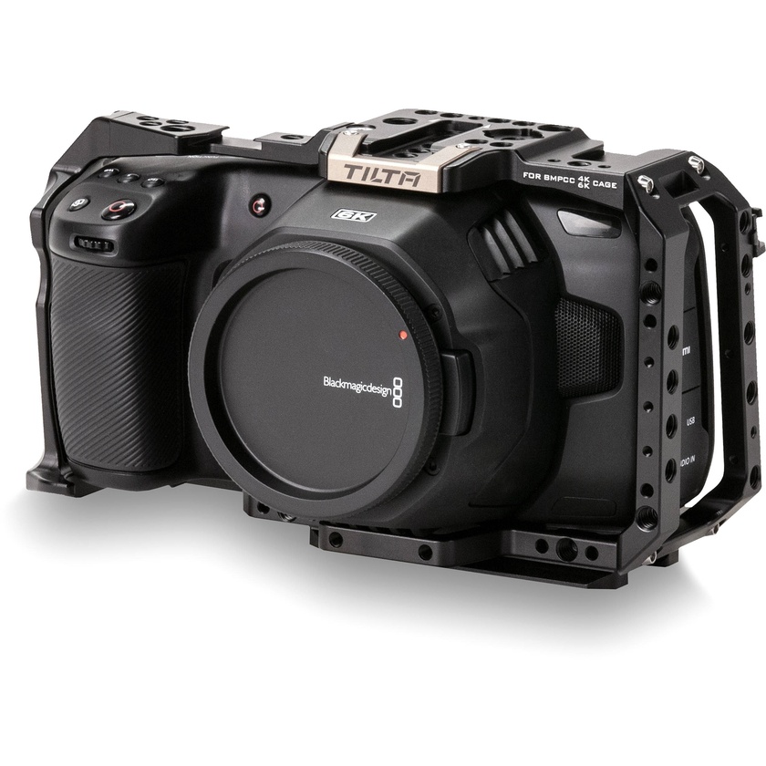 Tilta Full Camera Cage for Blackmagic Design Pocket Cinema Camera 4K/6K (Black)