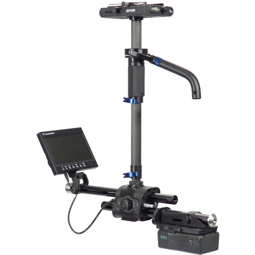 Steadicam Zephyr Camera Stabilizer with 7" HD Monitor, Standard Vest & V-Mount Plate