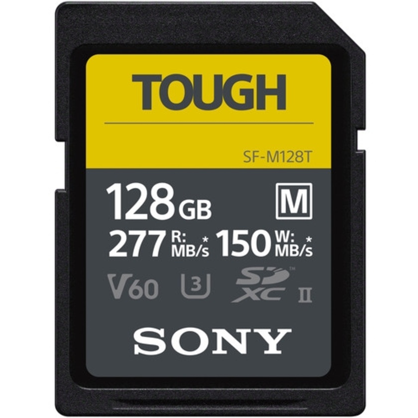 Sony SF-M Tough Series 128GB UHS-II SDXC Memory Card