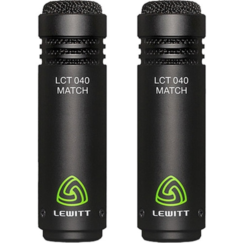 Lewitt LCT 040 MATCH Stereo Pair of Two Small Diaphragm Instrument Condenser Microphones