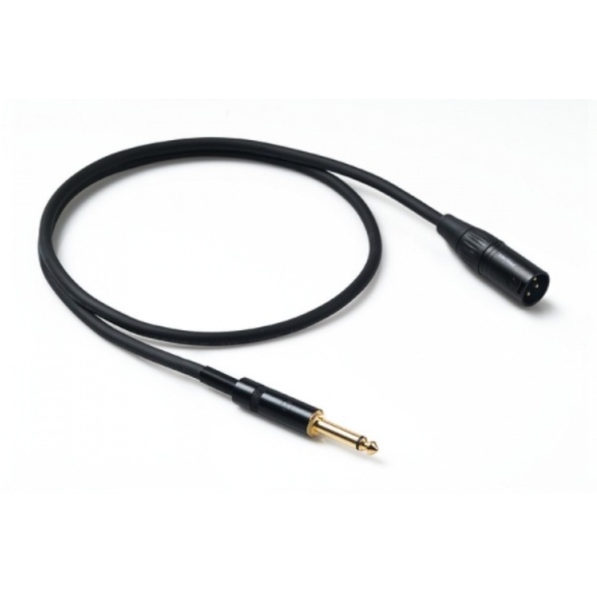 Proel XLR to TS Spiral Shield Cable (1m)