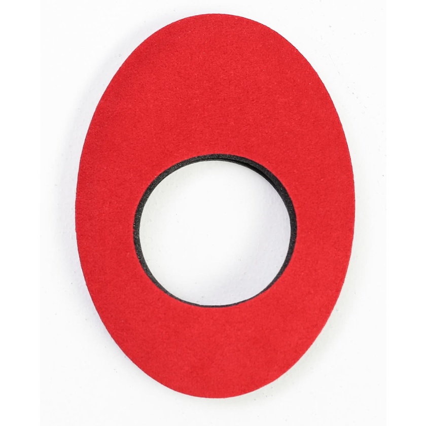 Bluestar Extra Large Oval Eyecushion (Ultrasuede, Red)