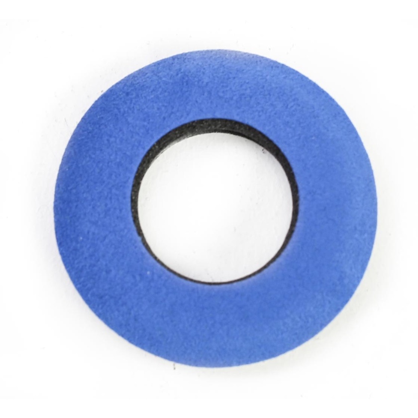 Bluestar Small Round Eyecushion (Ultrasuede, Blue)