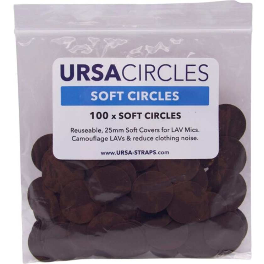 Ursa Soft Circles Lav Covers (100x, Brown)