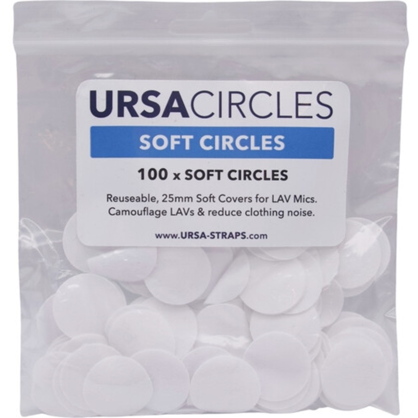 Ursa Soft Circles Lav Covers (100x, White)