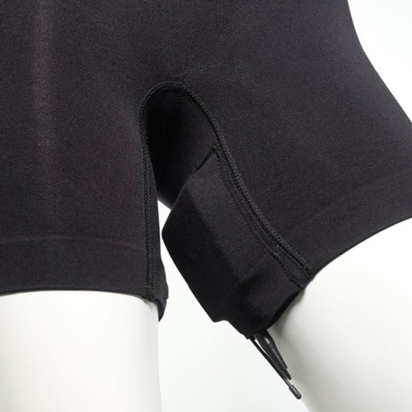 URSA Shorties - Women's Form Fitting Shape Wear for Wireless Transmitters - (Medium, Black)