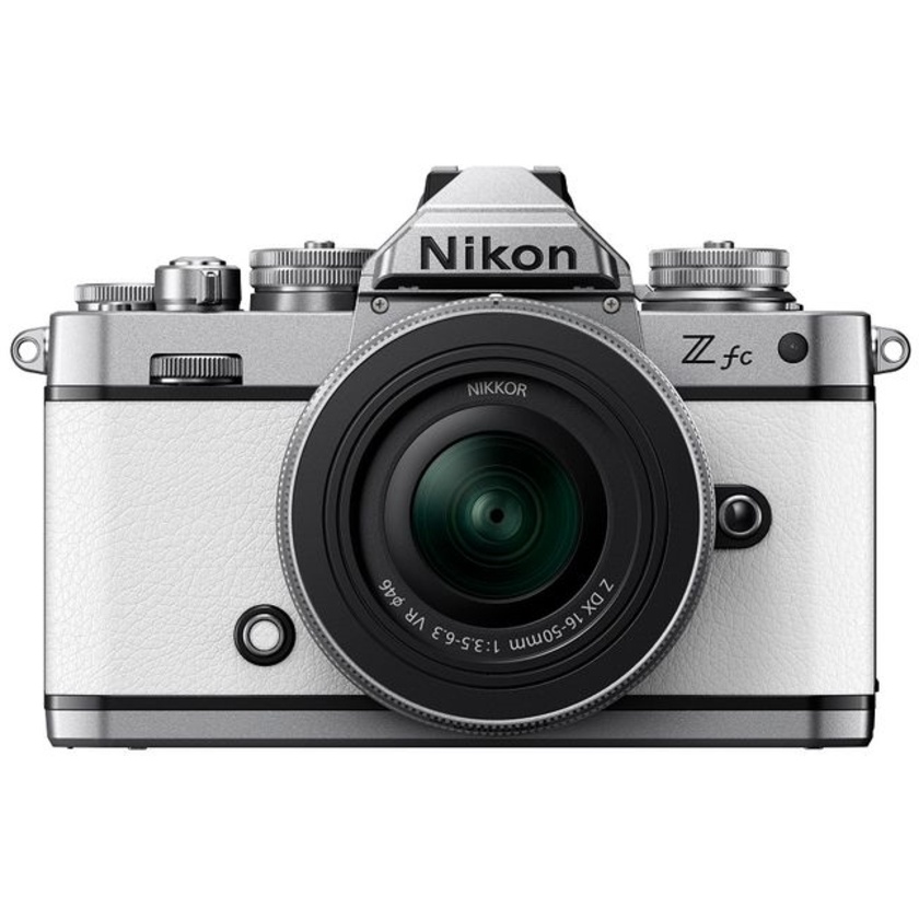 Nikon Z fc Mirrorless Digital Camera (White) with 16-50mm Lens
