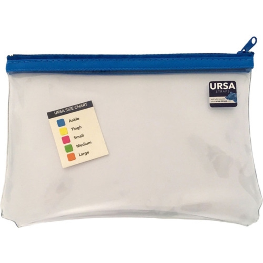 Ursa Cases - Zipper Case for Wireless Transmitter Ankle Straps (Clear)