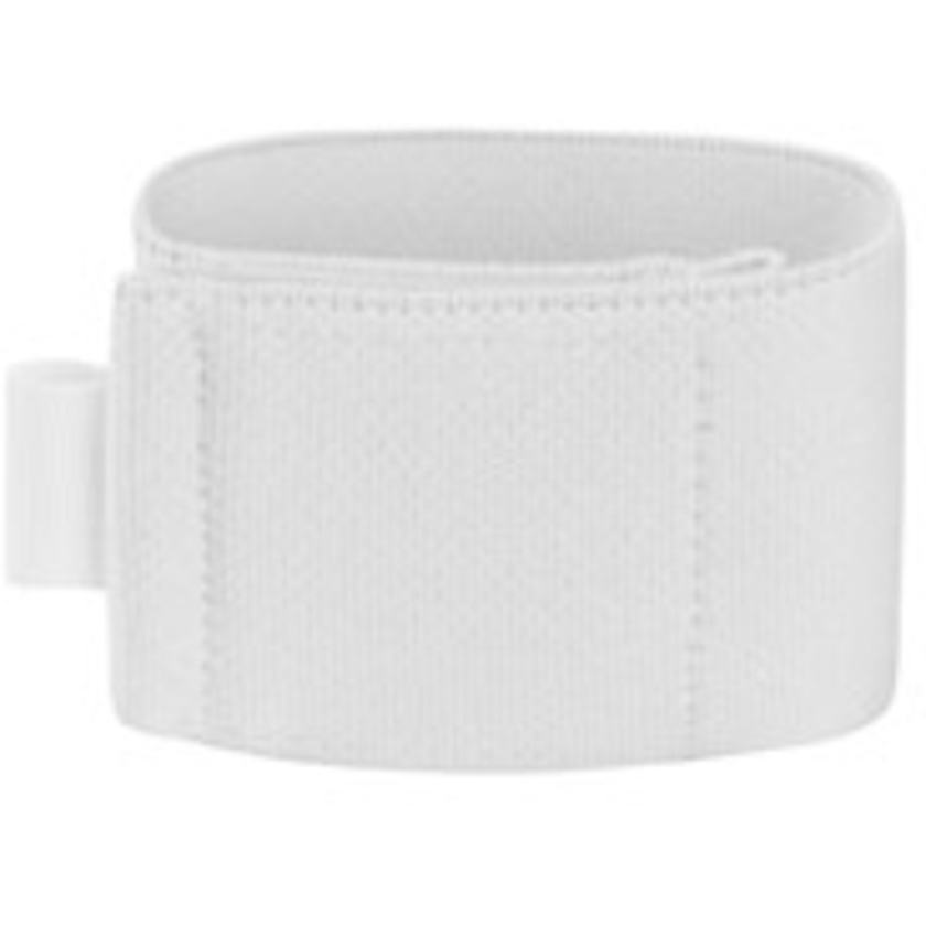 Wireless Mic Belts Ankle Belt for Wireless Transmitters and Receivers (10", White)