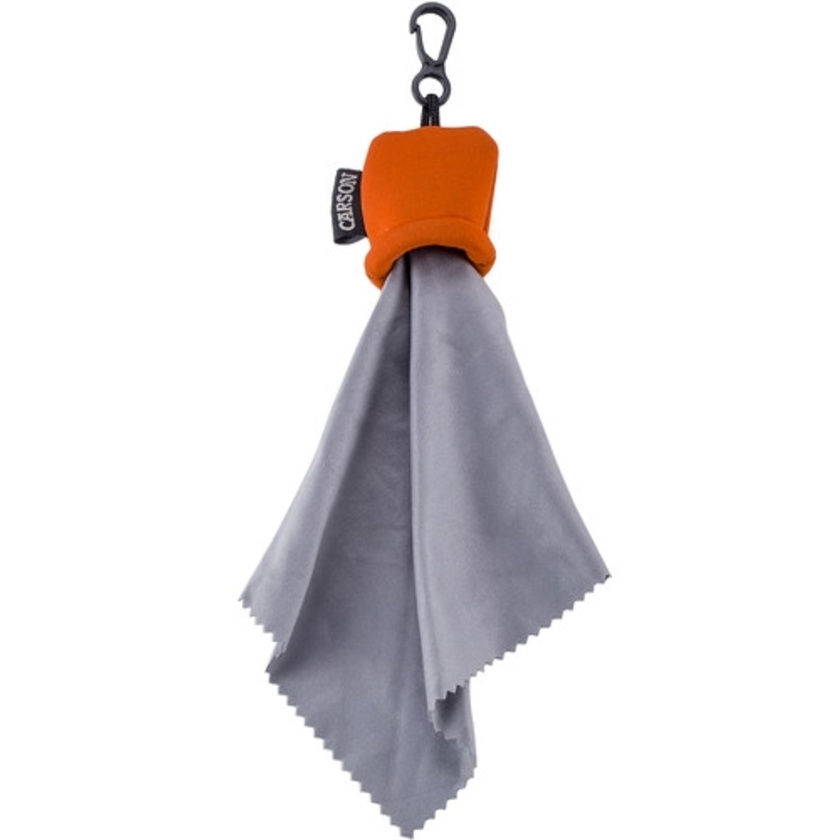 Carson Stuff-it Pro Microfibre Cloth (Orange)