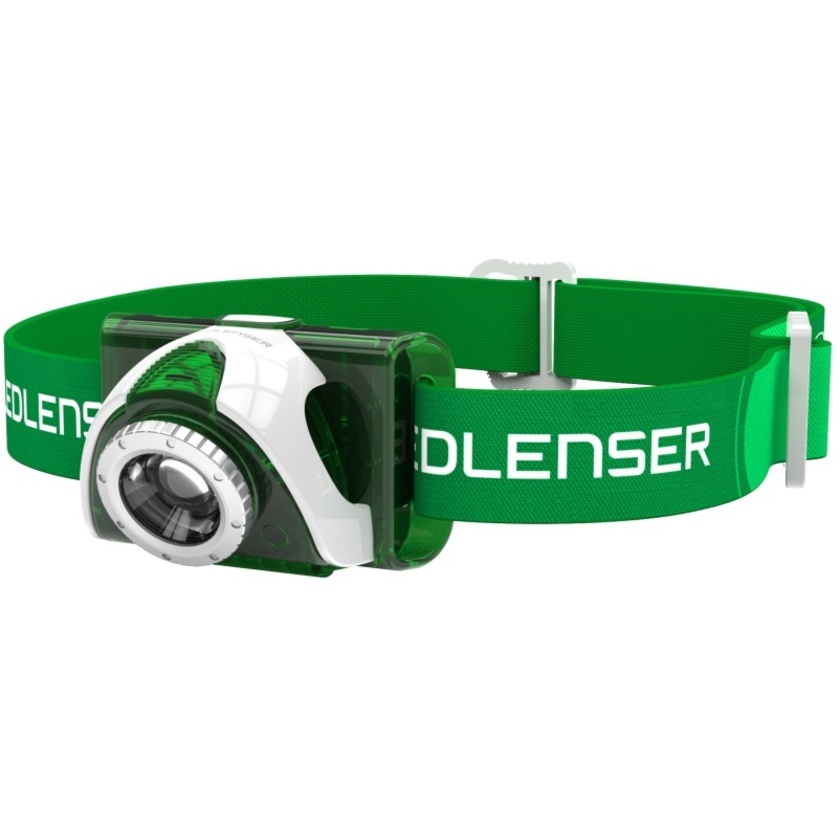Ledlenser SEO3 Headlamp (Green)