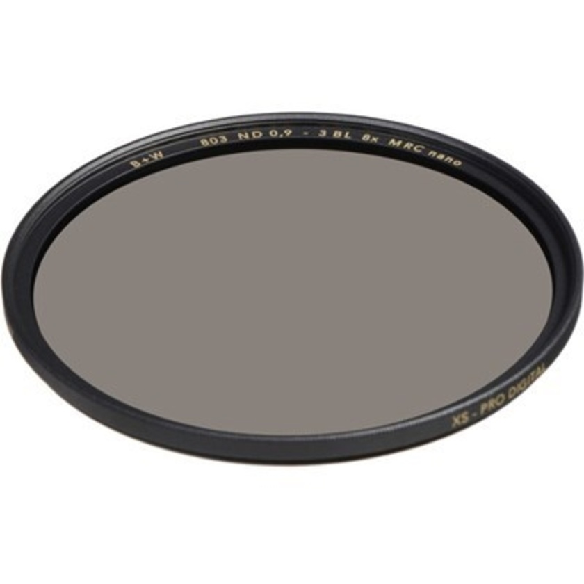 B+W 52mm XS-Pro 803 ND 0.9 8x (3-Stop) MRC Filter B+W 43mm XS-Pro 803 ND 0.9 8x (3-Stop) MR