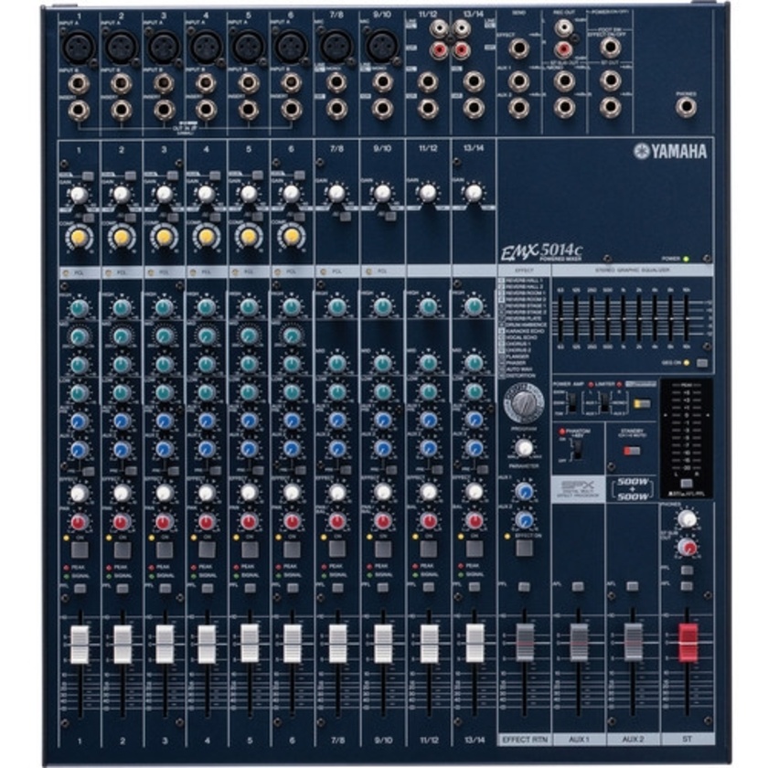 Yamaha EMX5014C Console-style Powered Mixer