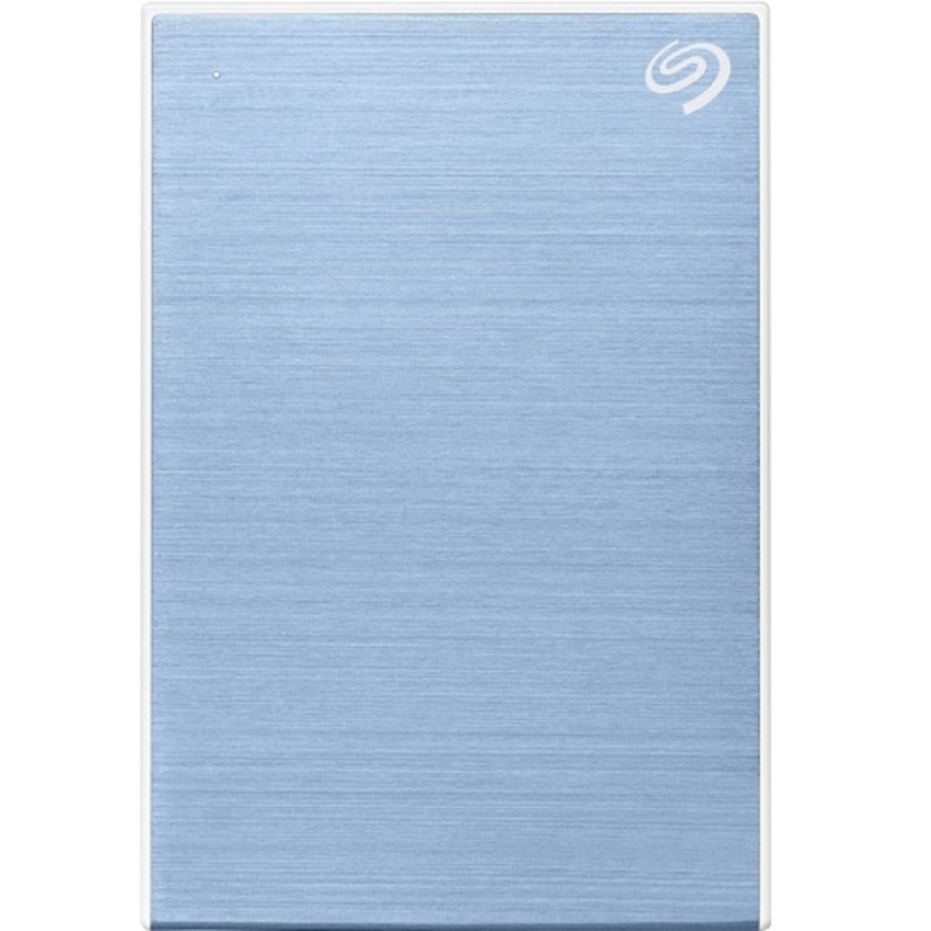 Seagate One Touch 2TB External HDD with Password Protection (Light Blue)