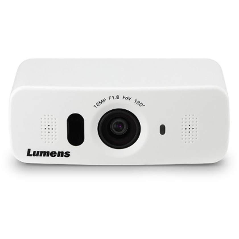 Lumens VC-B10U 3x Digital Zoom USB ePTZ Camera (White)