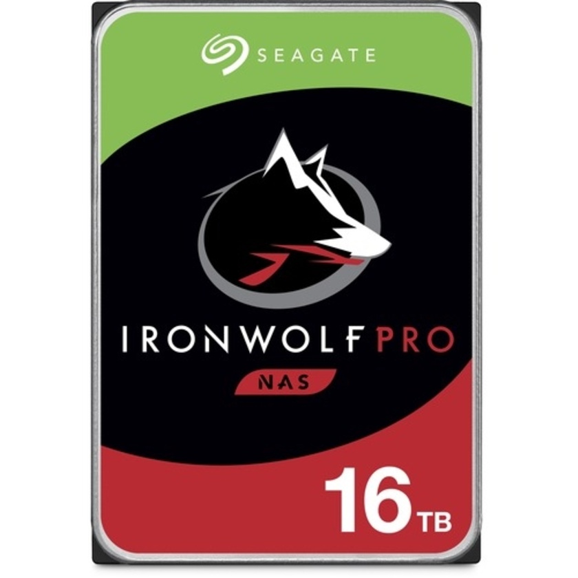Seagate IronWolf Pro 16TB 3.5" Internal NAS Hard Drive