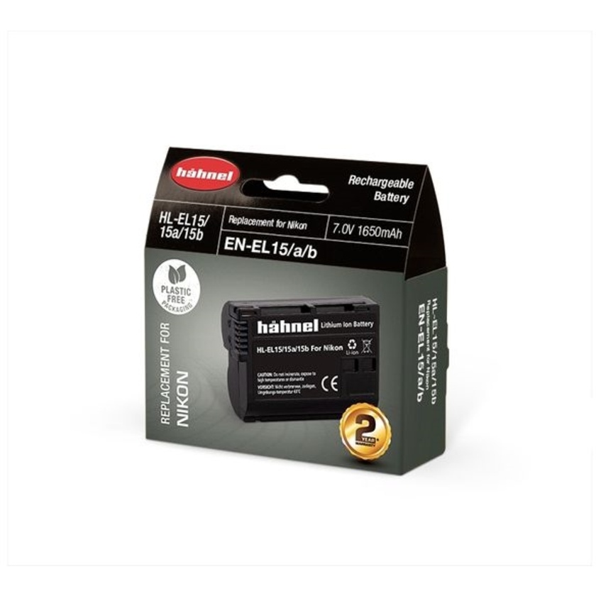 Hahnel HL-EL15 Nikon Compatible Battery (EN-EL15 Replacement)