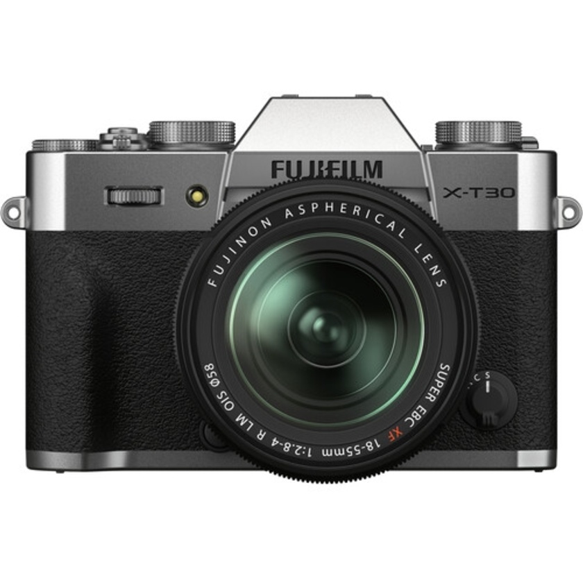 Fujifilm X-T30 II Mirrorless Digital Camera with 18-55mm Lens (Silver)