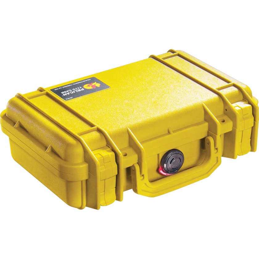Pelican 1170NF Case without Foam (Yellow)